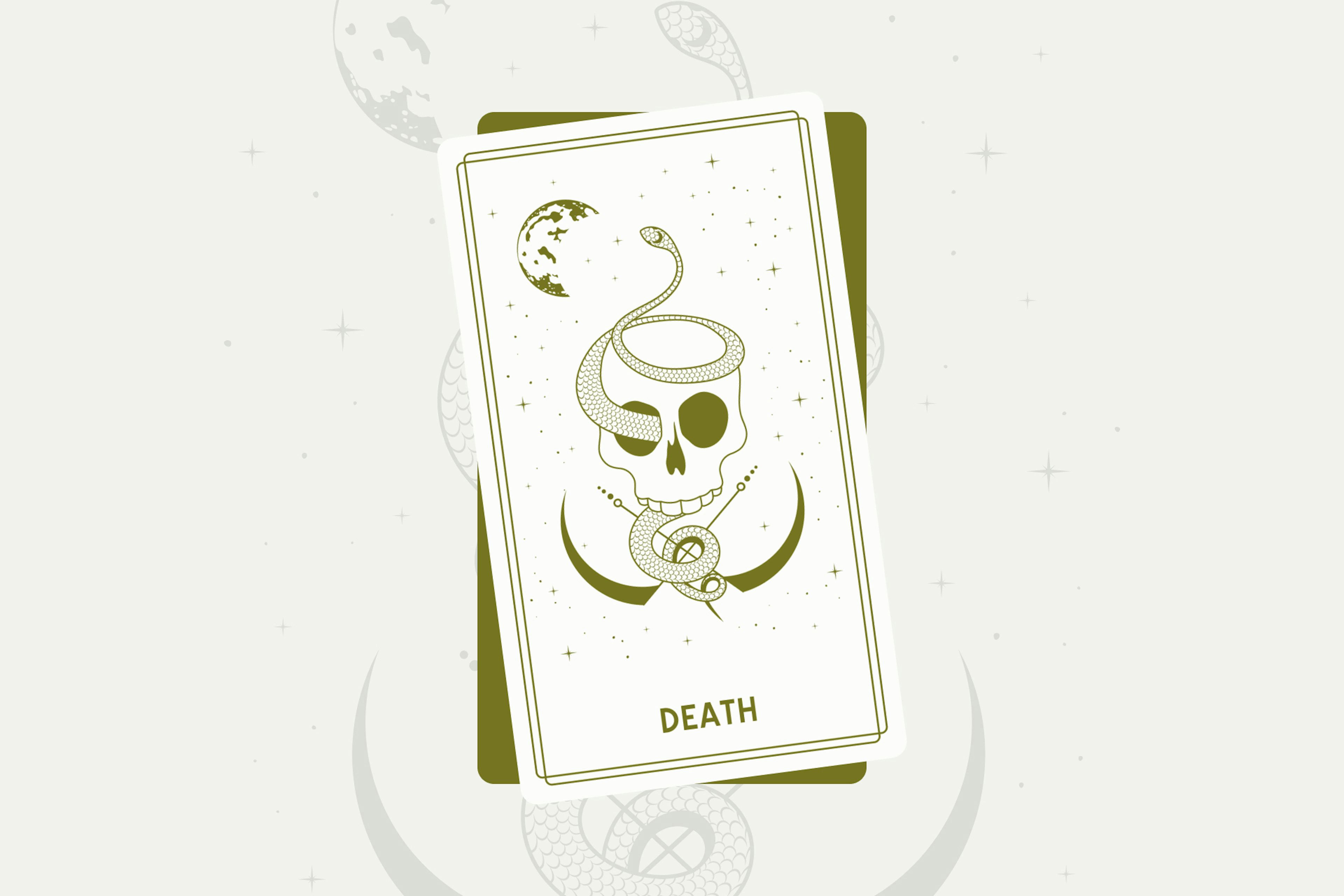 Death Tarot Card (Major Arcana #13)