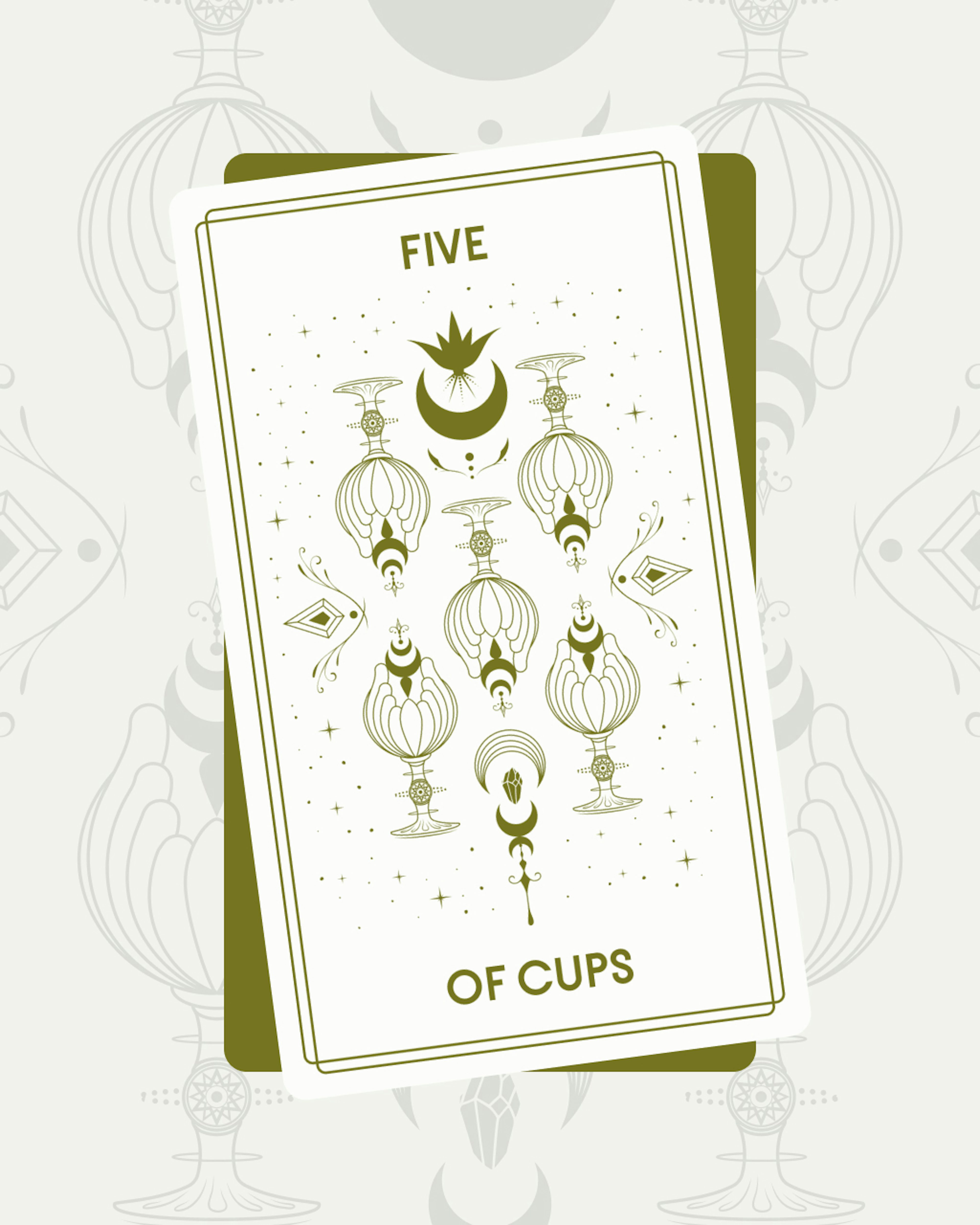 Five of Cups Tarot Card