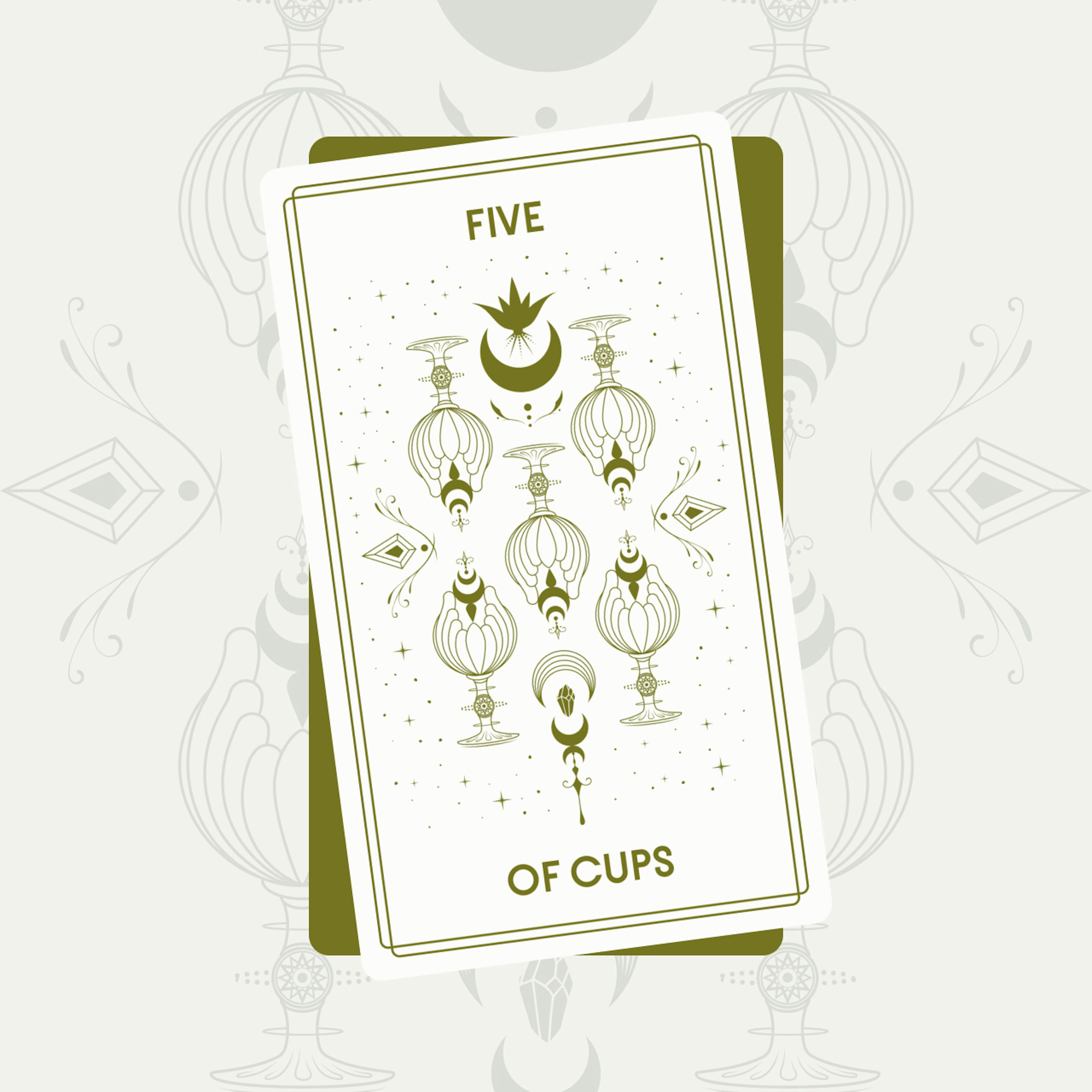 Five of Cups Tarot Card