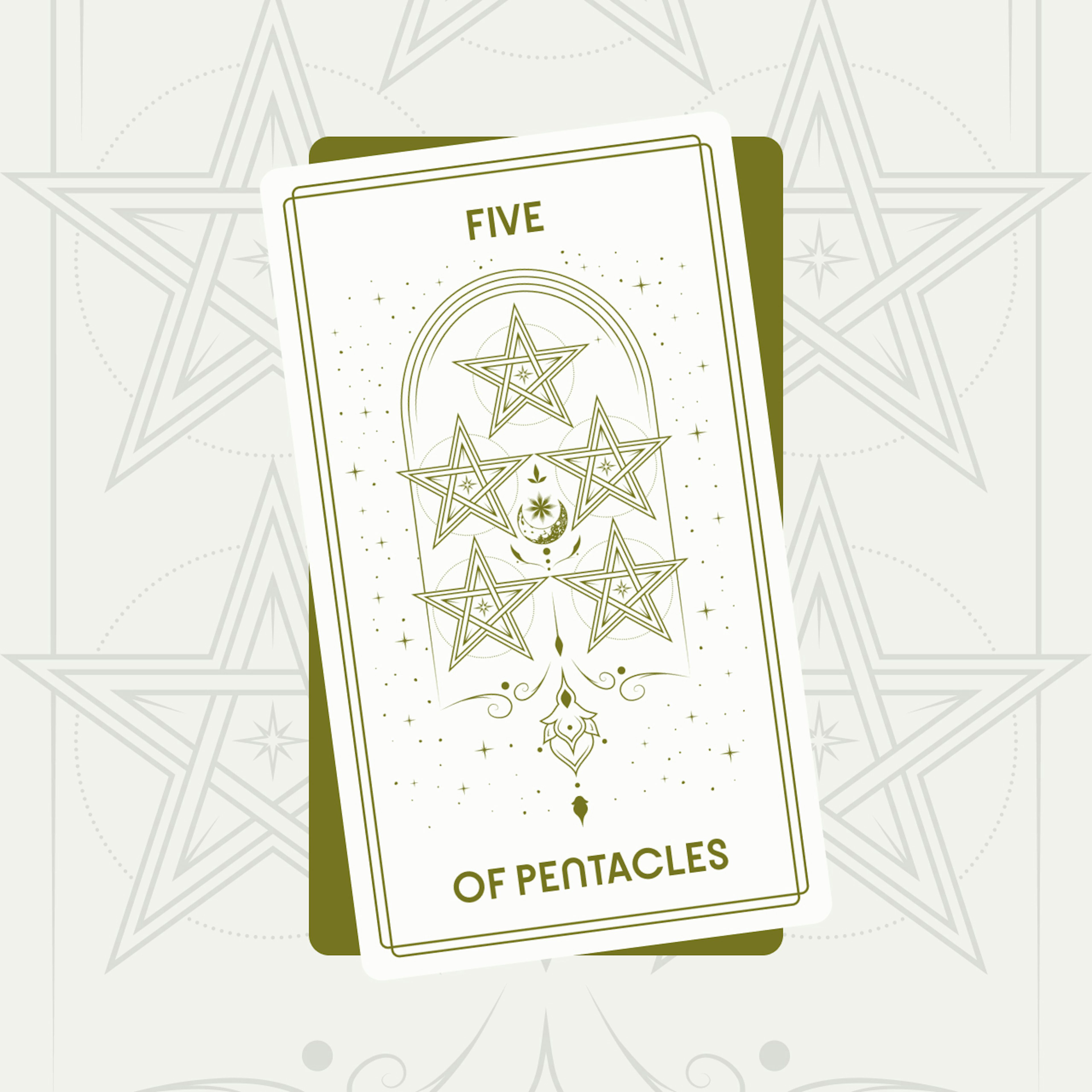 Five of Pentacles Tarot Card