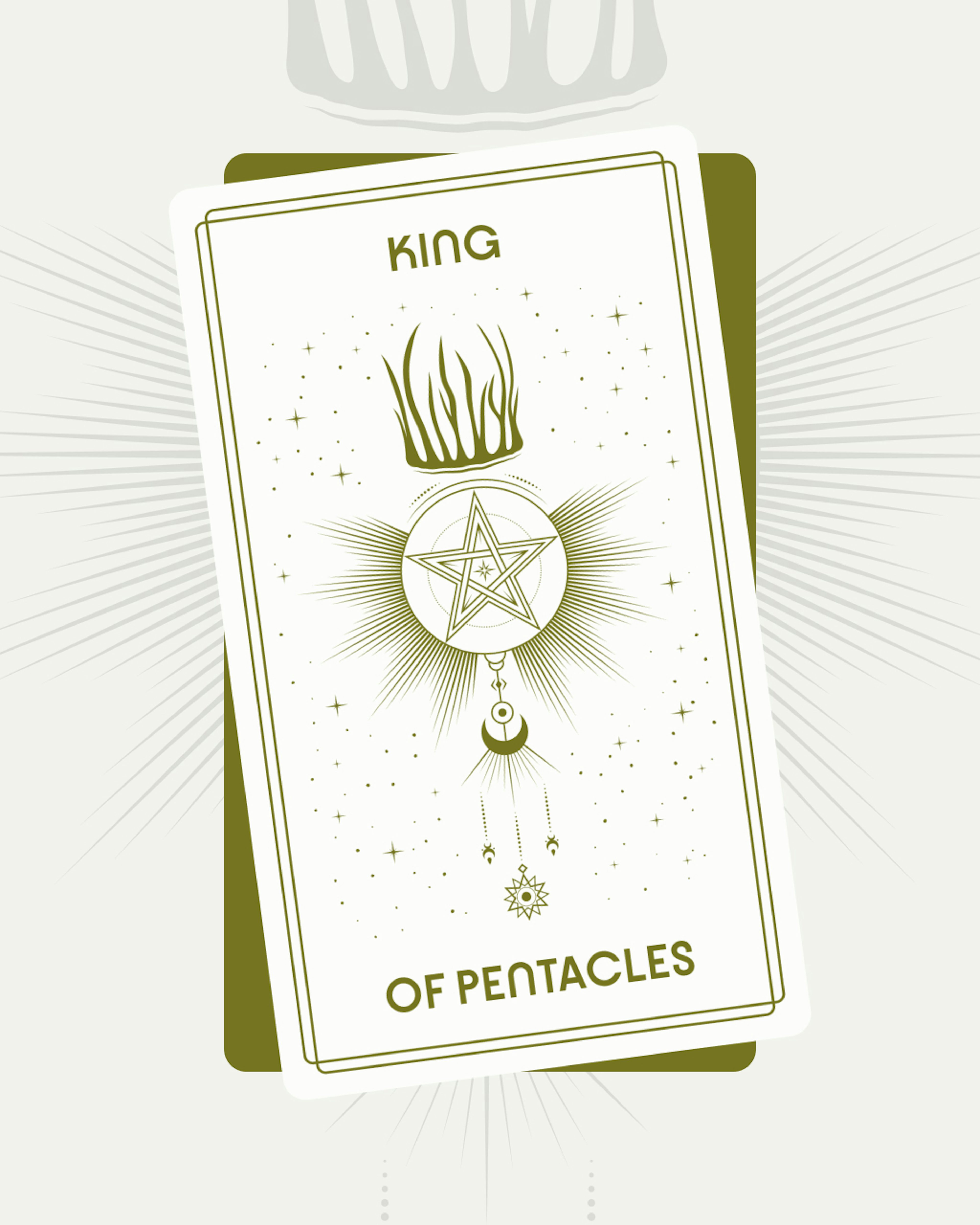 King of Pentacles Tarot Card