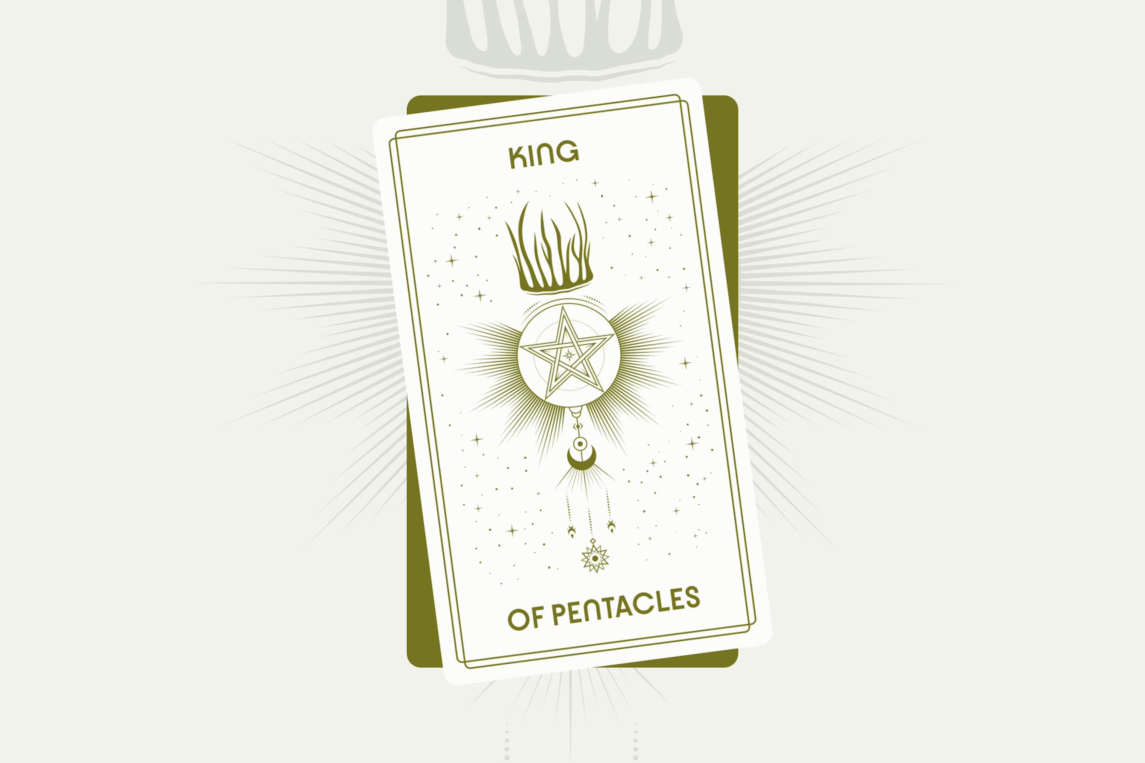 King of Pentacles Tarot Card
