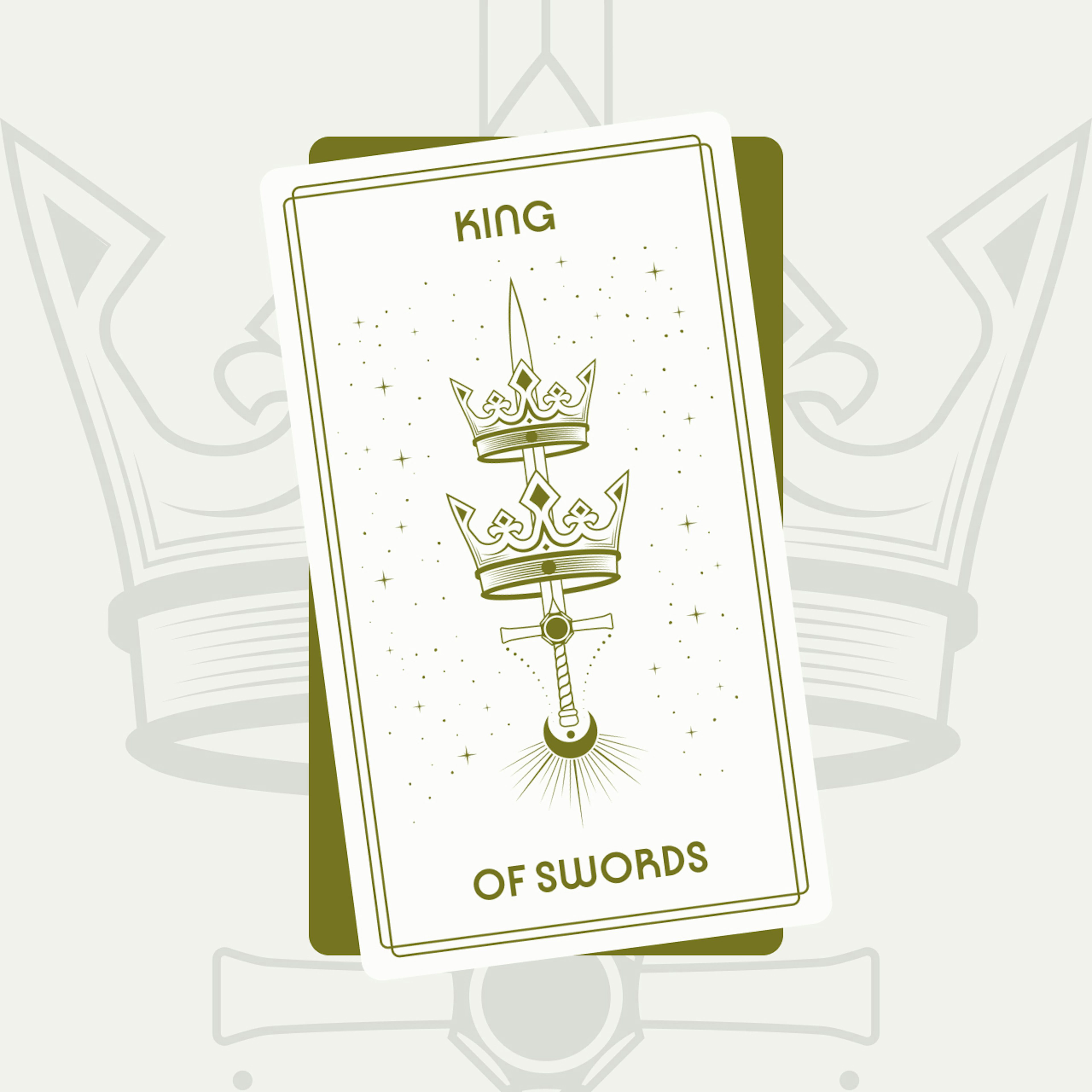 King of Swords Tarot Card