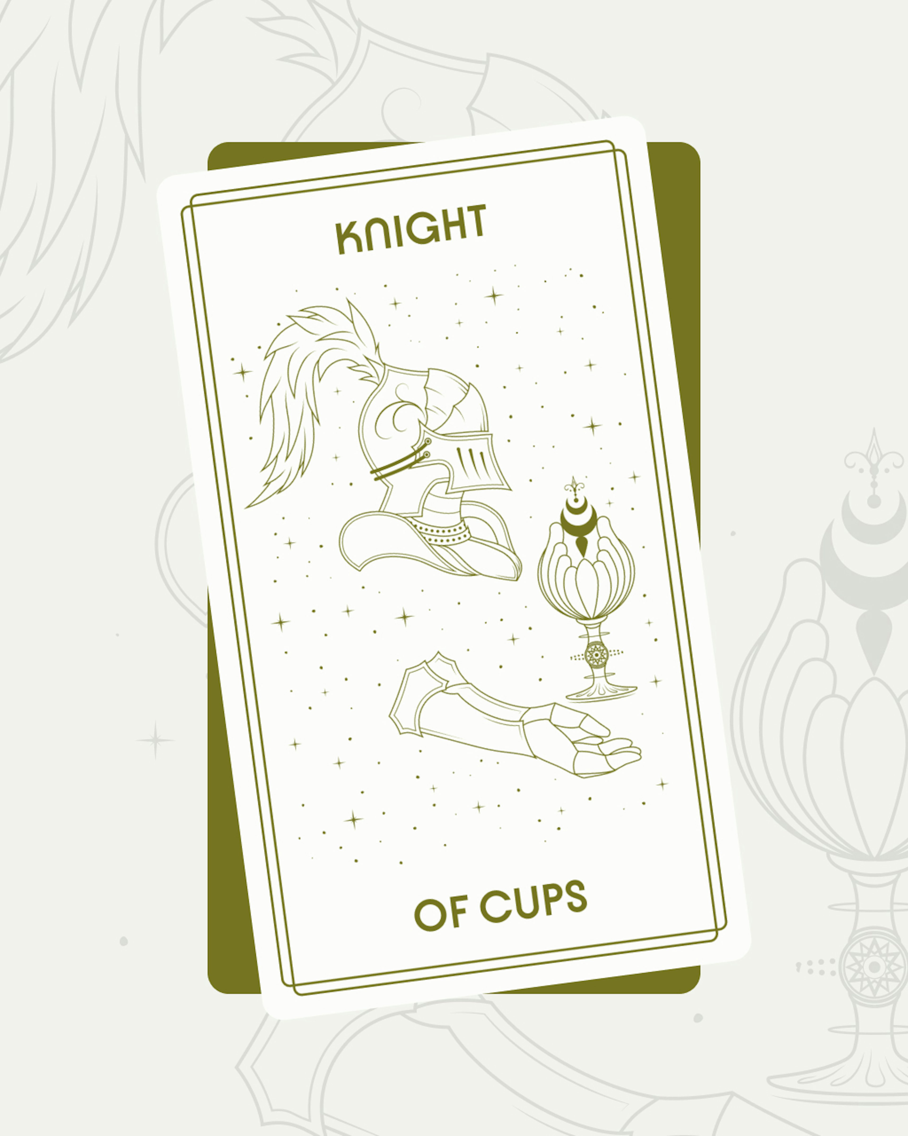 Knight of Cups Tarot Card