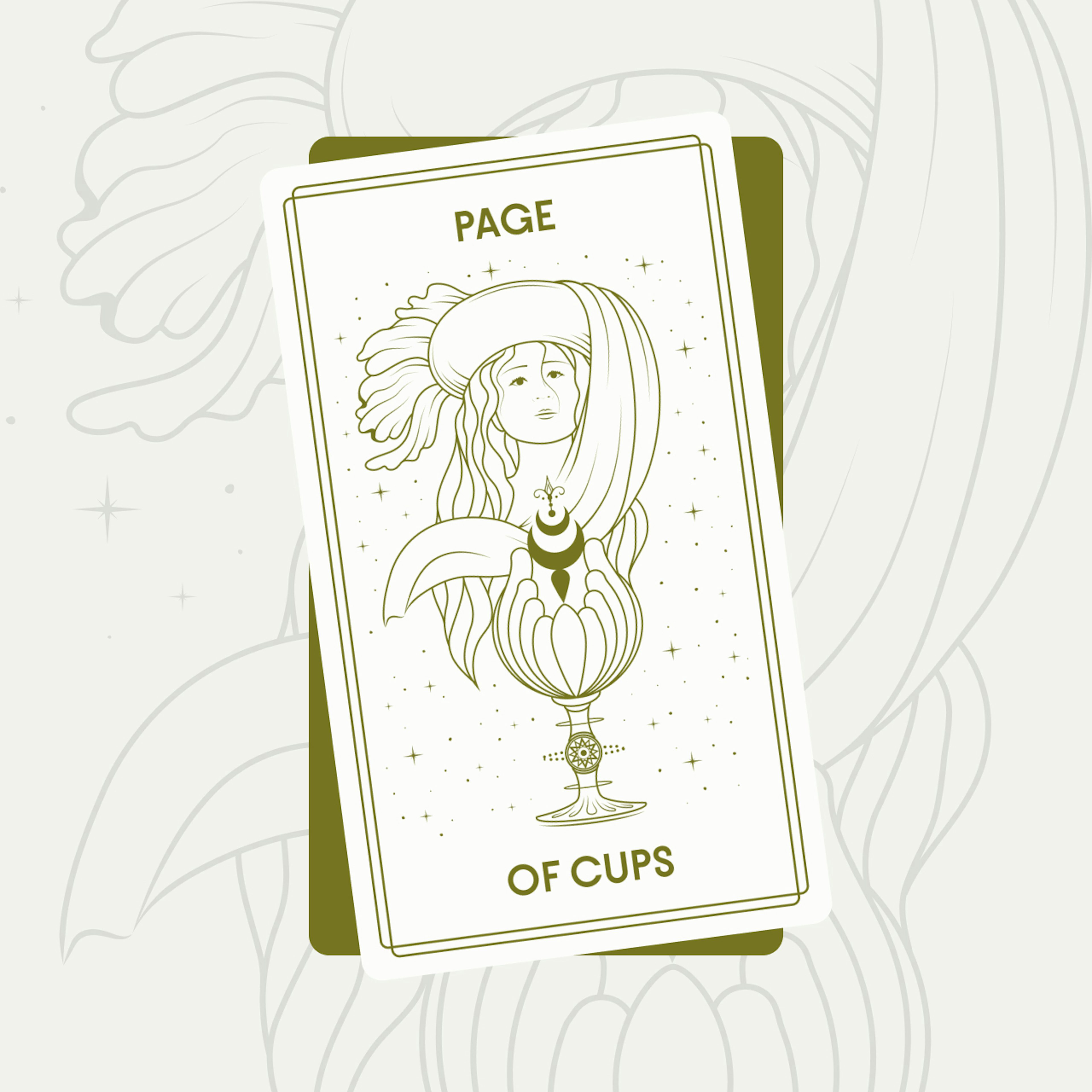 Page of Cups Tarot Card