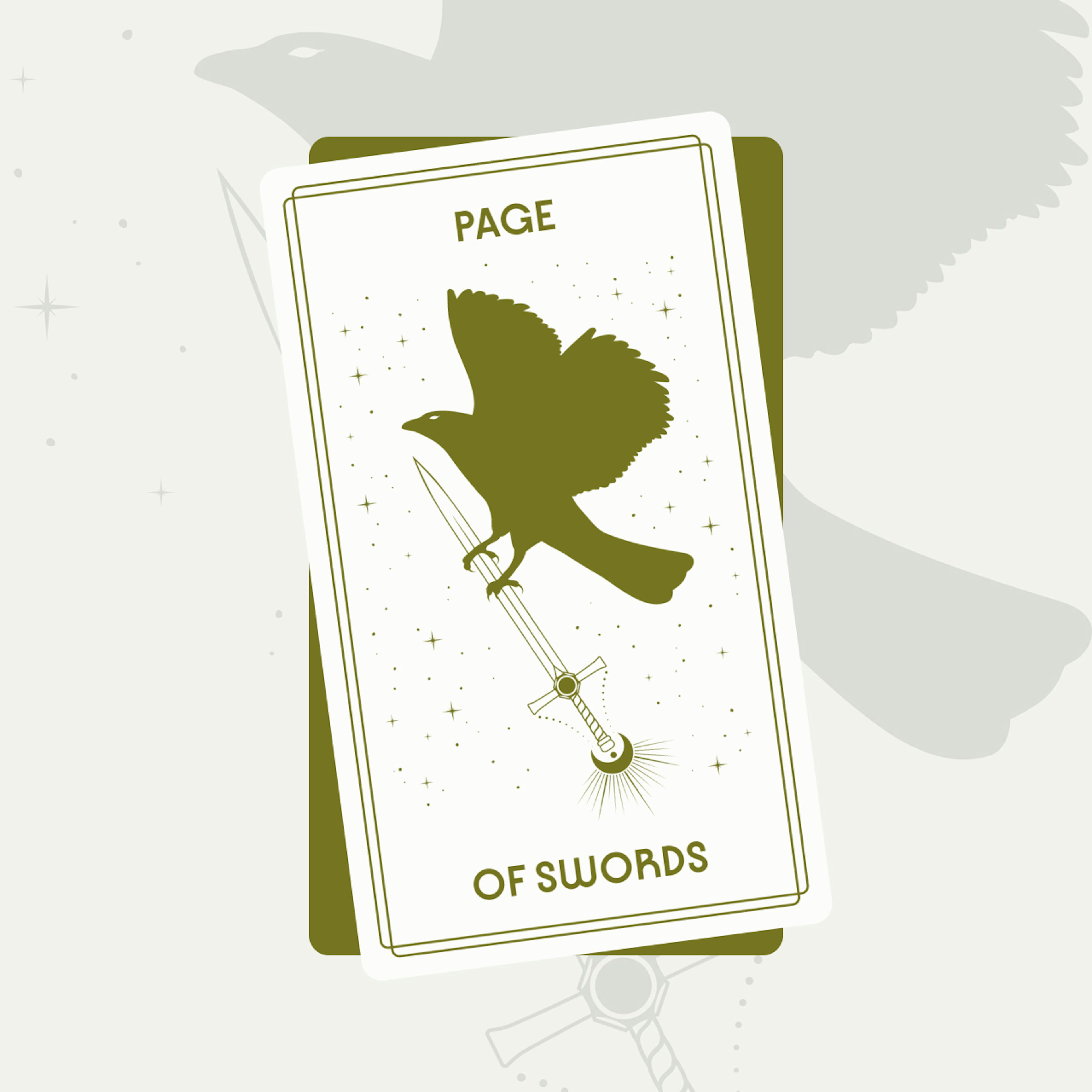 Page of Swords Tarot Card