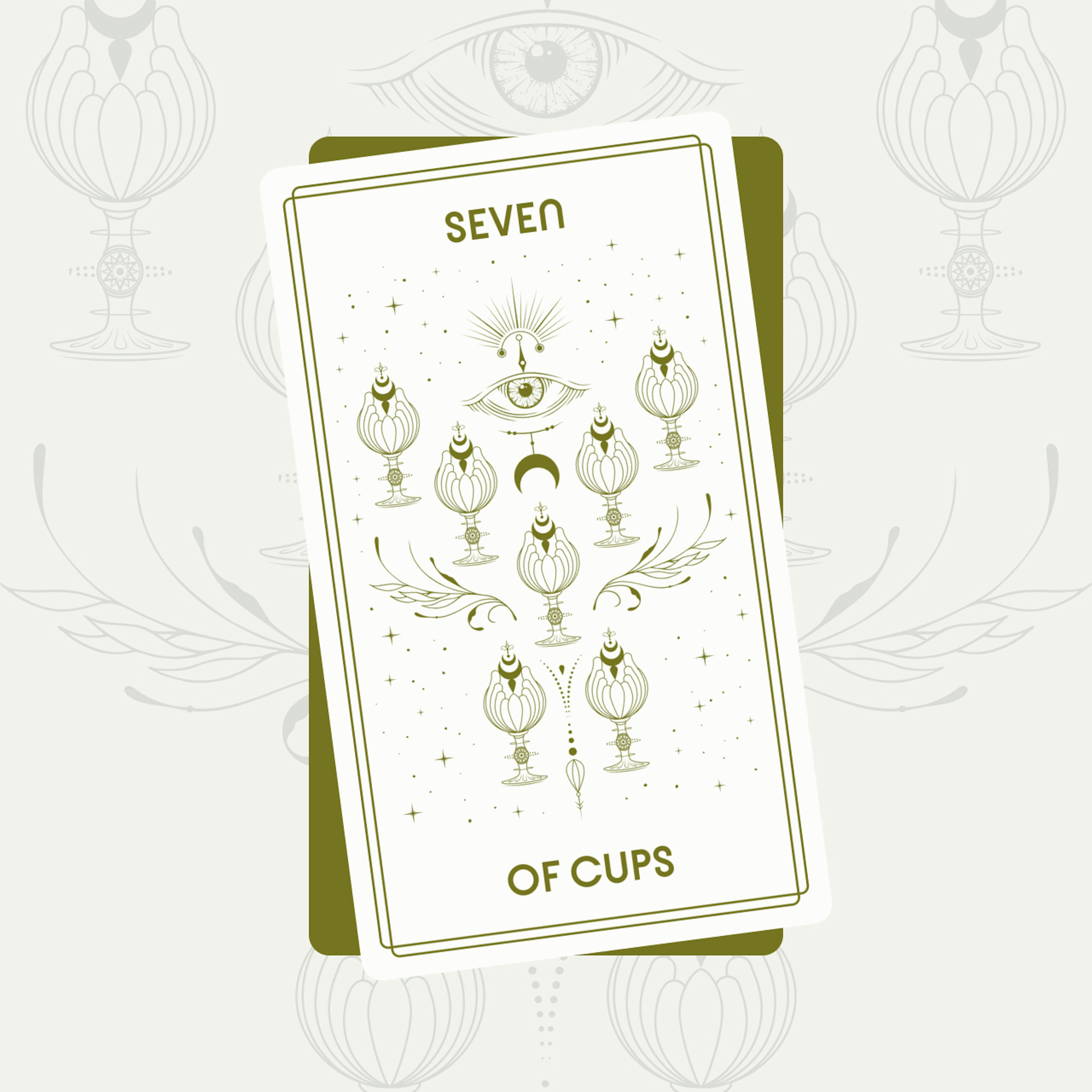 Seven of Cups Tarot Card