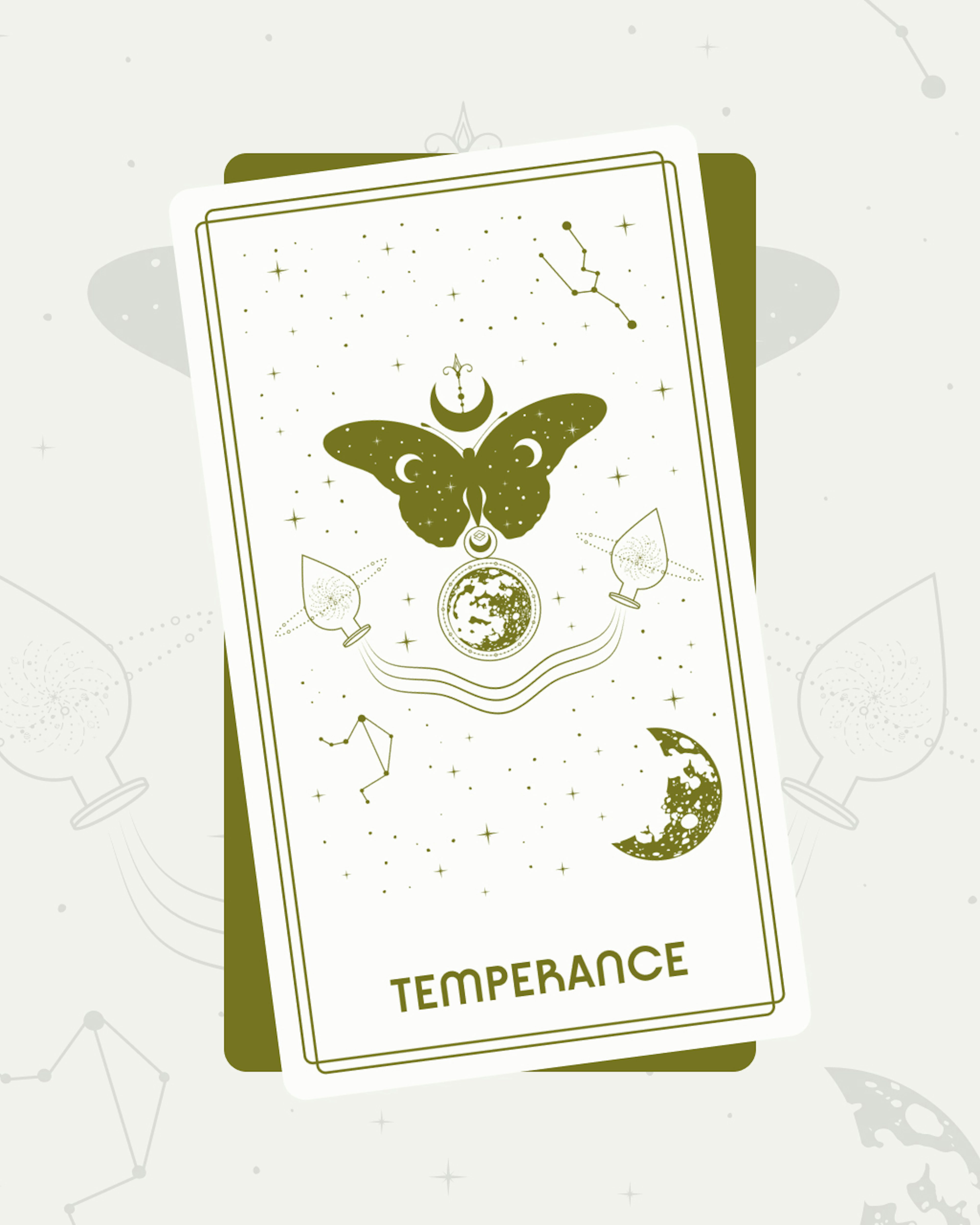 Temperance Tarot Card (Major Arcana #14)