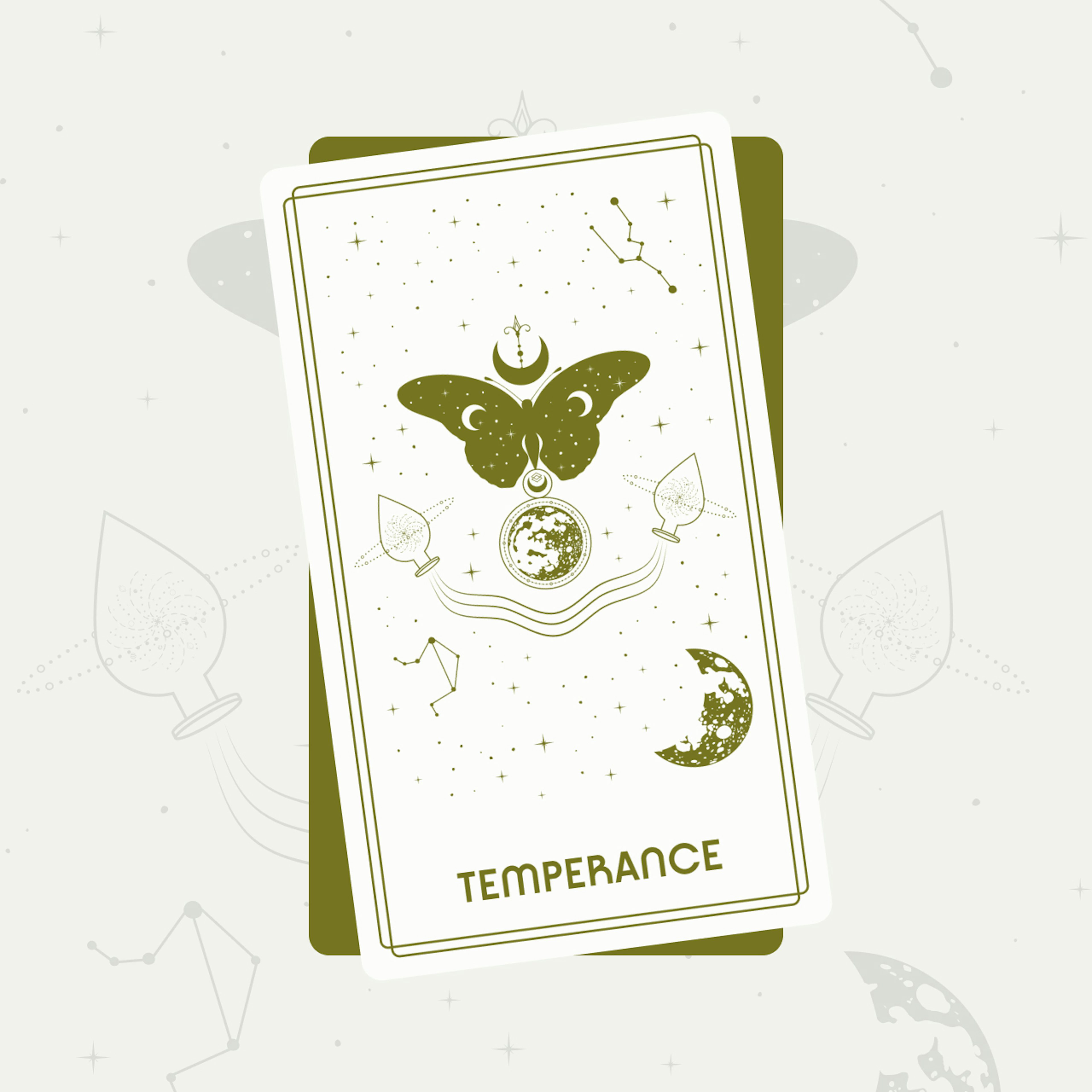 Temperance Tarot Card (Major Arcana #14)