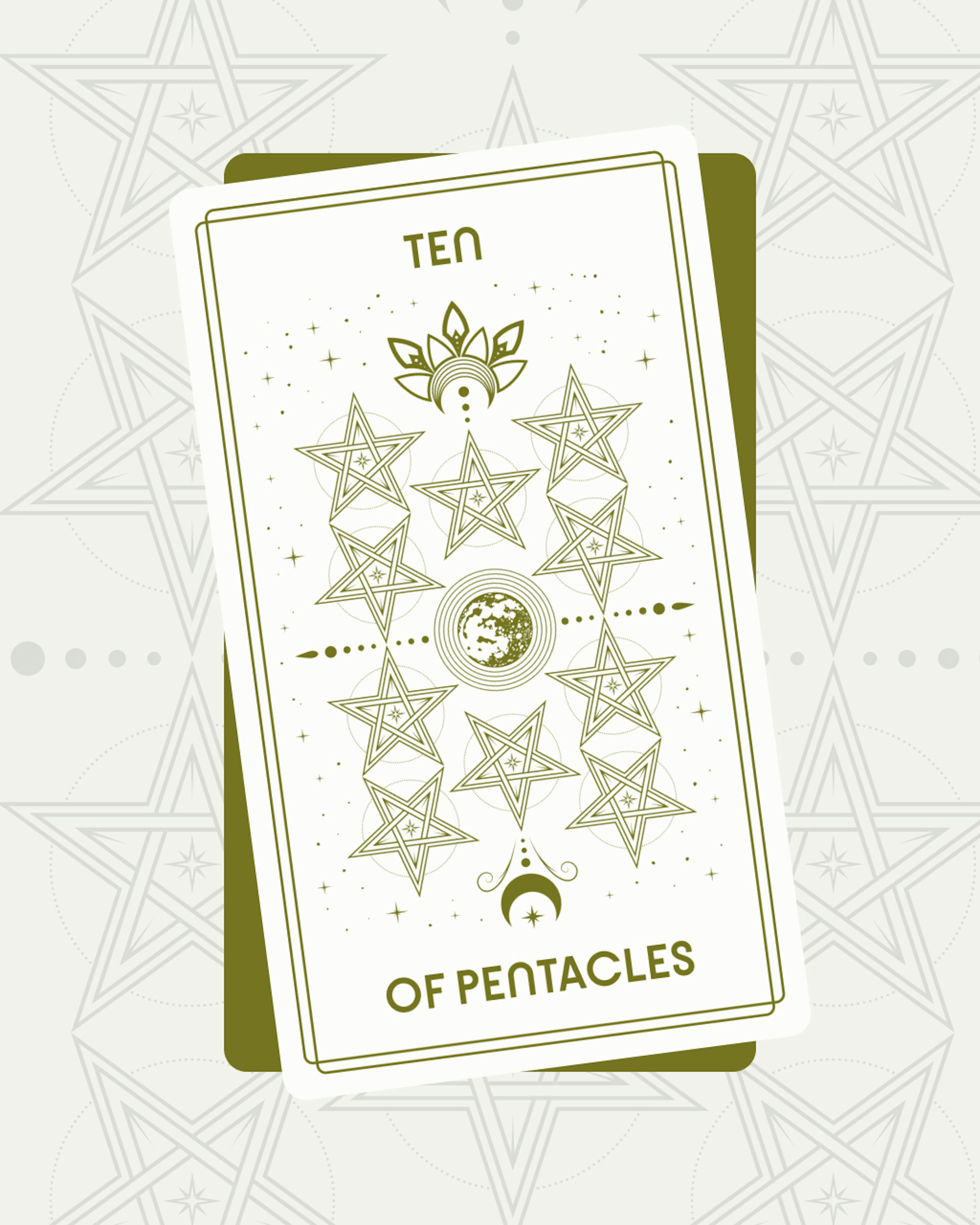 Ten of Pentacles Tarot Card