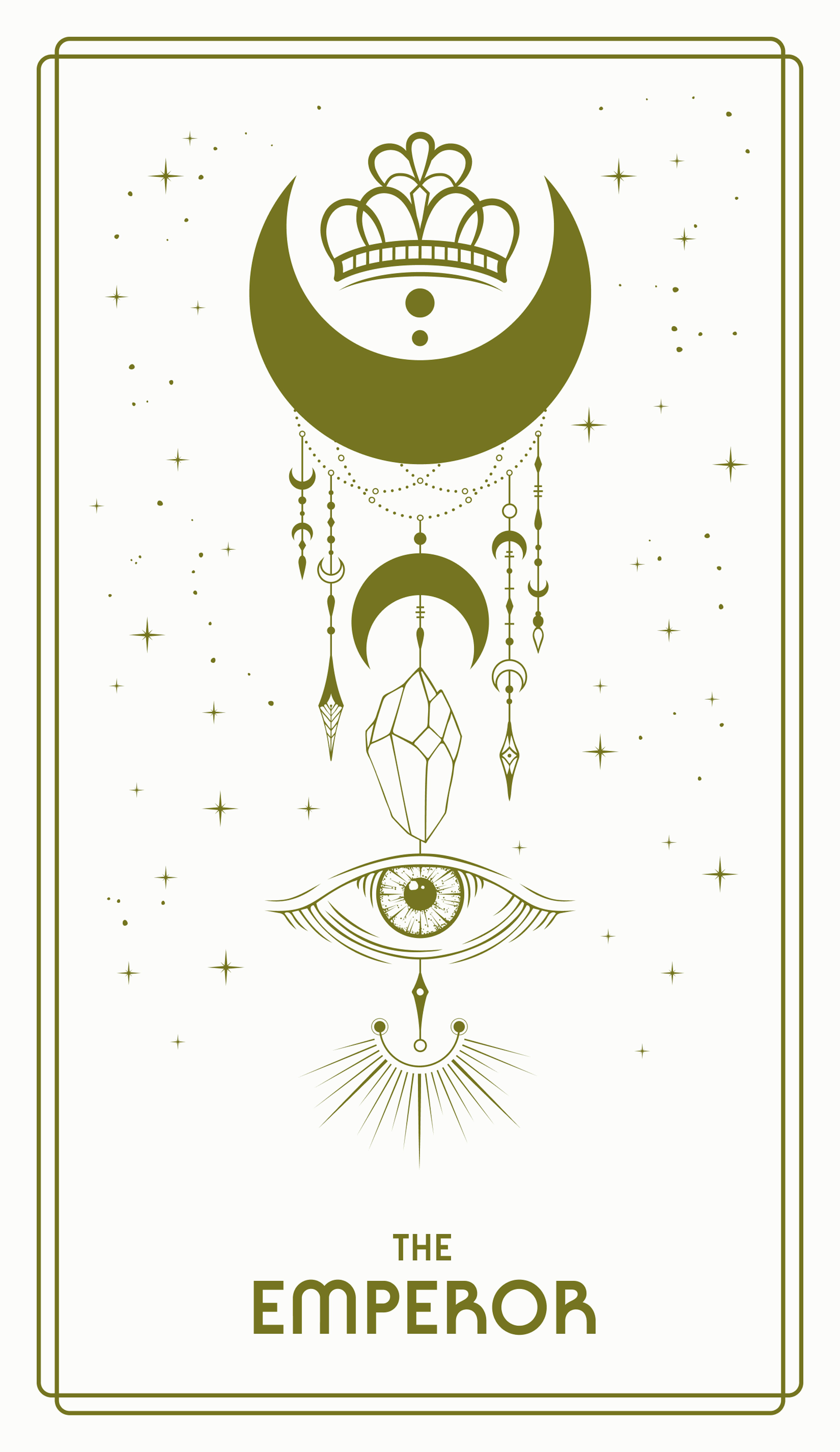 The Emperor Tarot Card