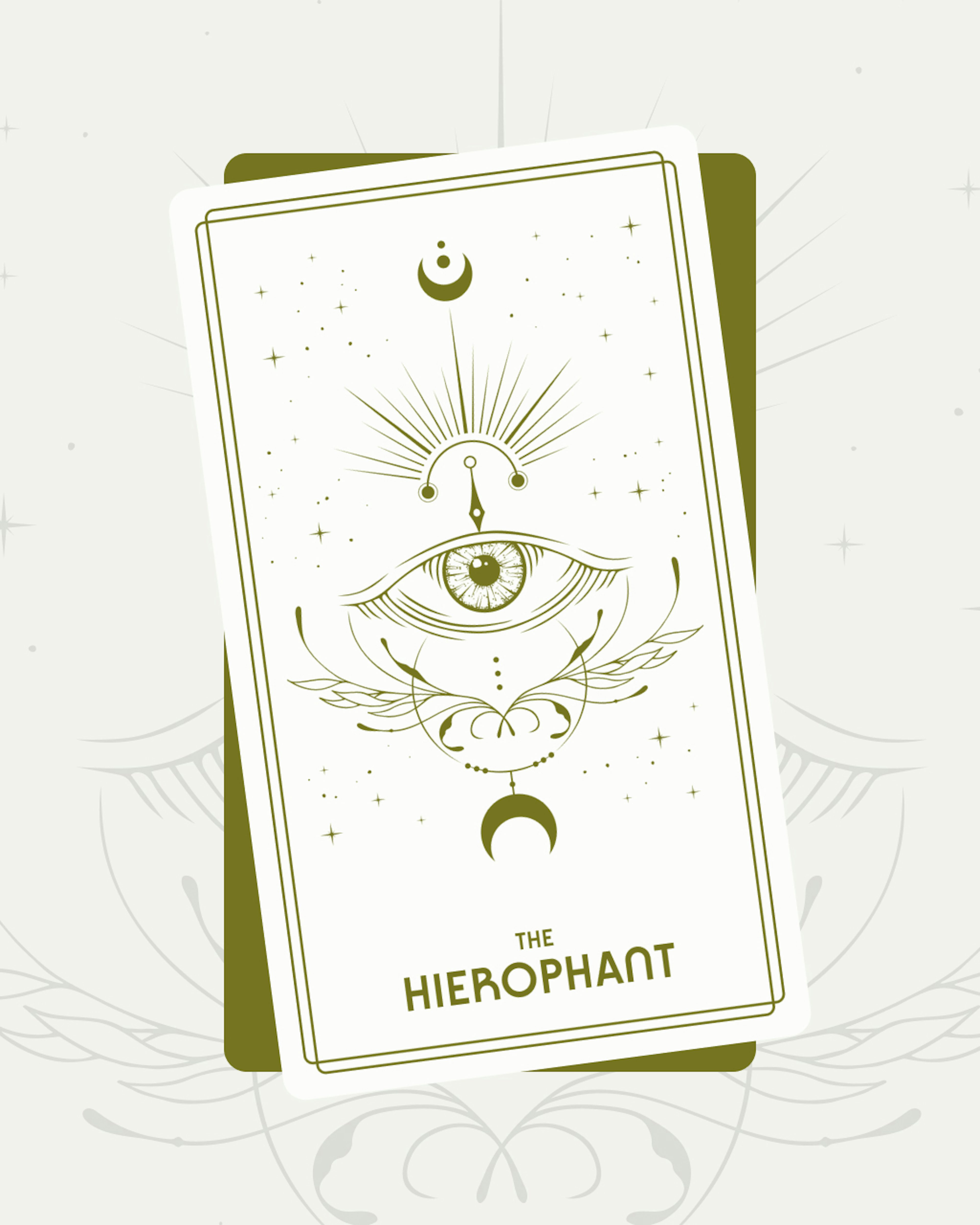 The Hierophant Tarot Card (Major Arcana #5)