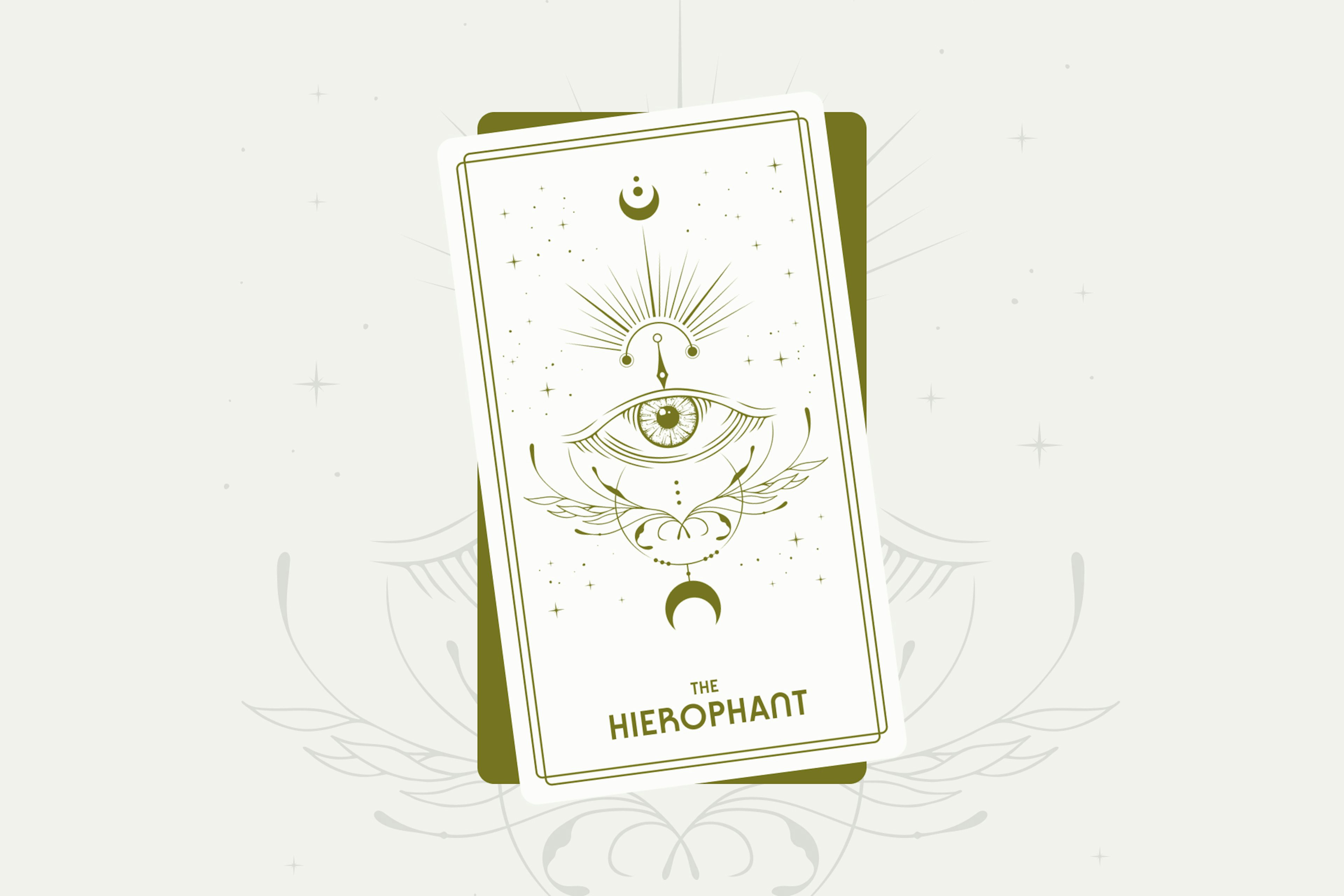 The Hierophant Tarot Card (Major Arcana #5)