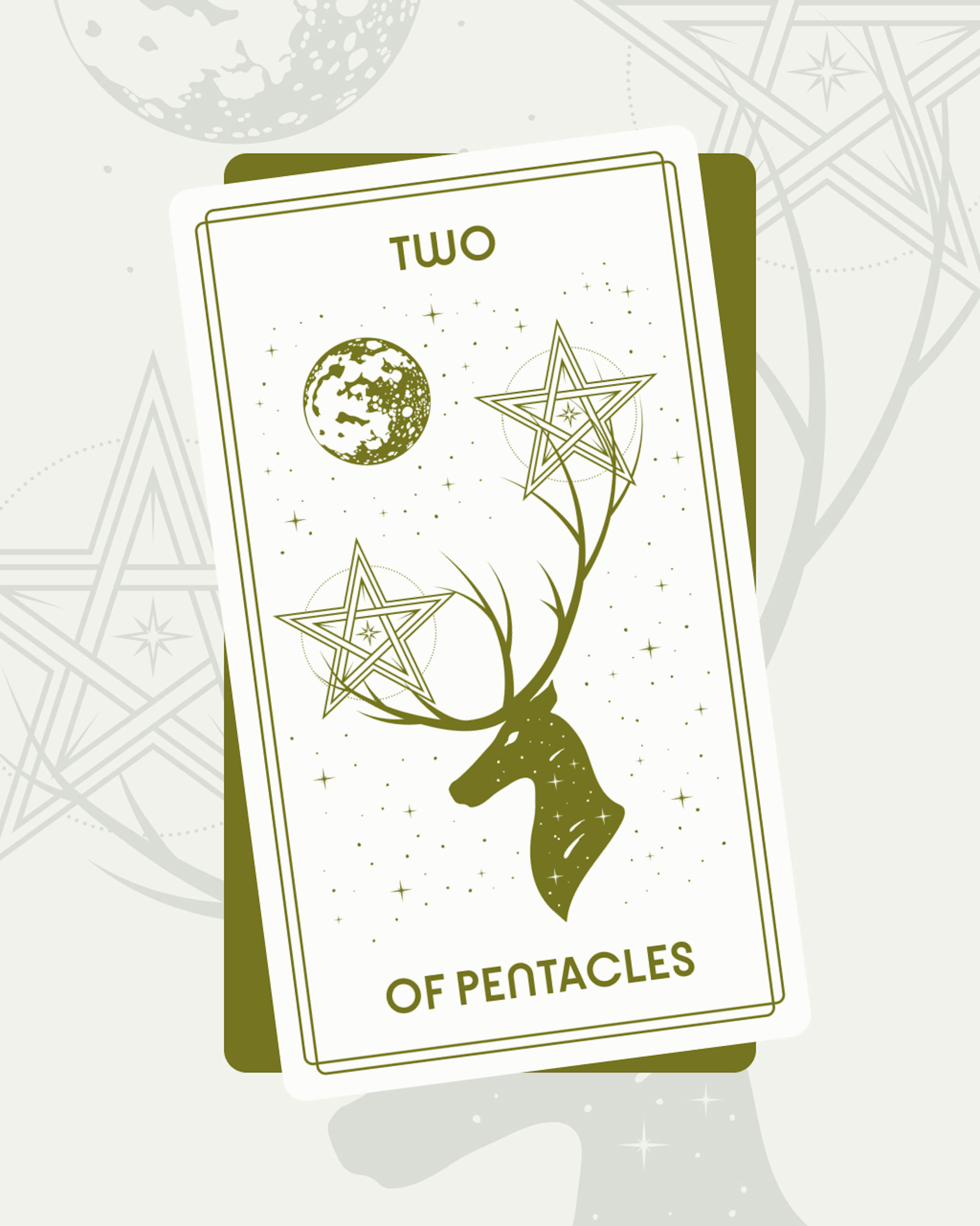 Two of Pentacles Tarot Card